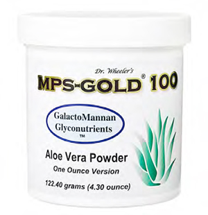 MPS-GOLD® 100 - 122 gram bottle (Loose powder/ 4.3 ounces/ 60 teaspoons)